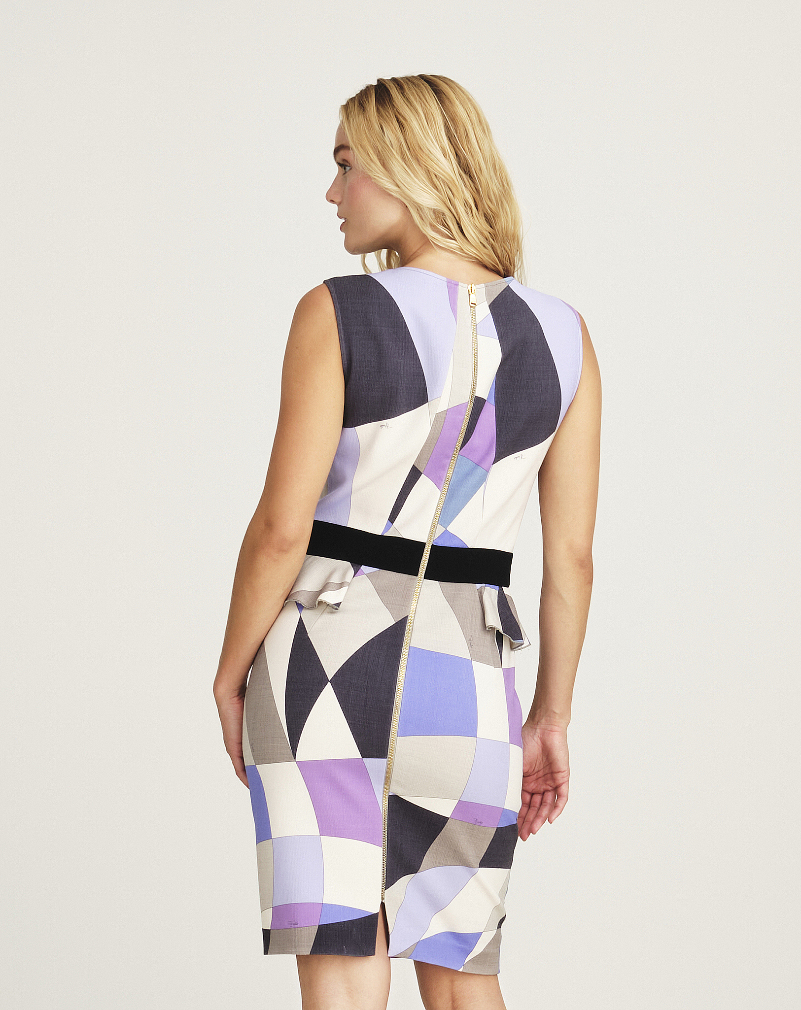 Emilio Pucci- Purple Iride Cocktail Dress